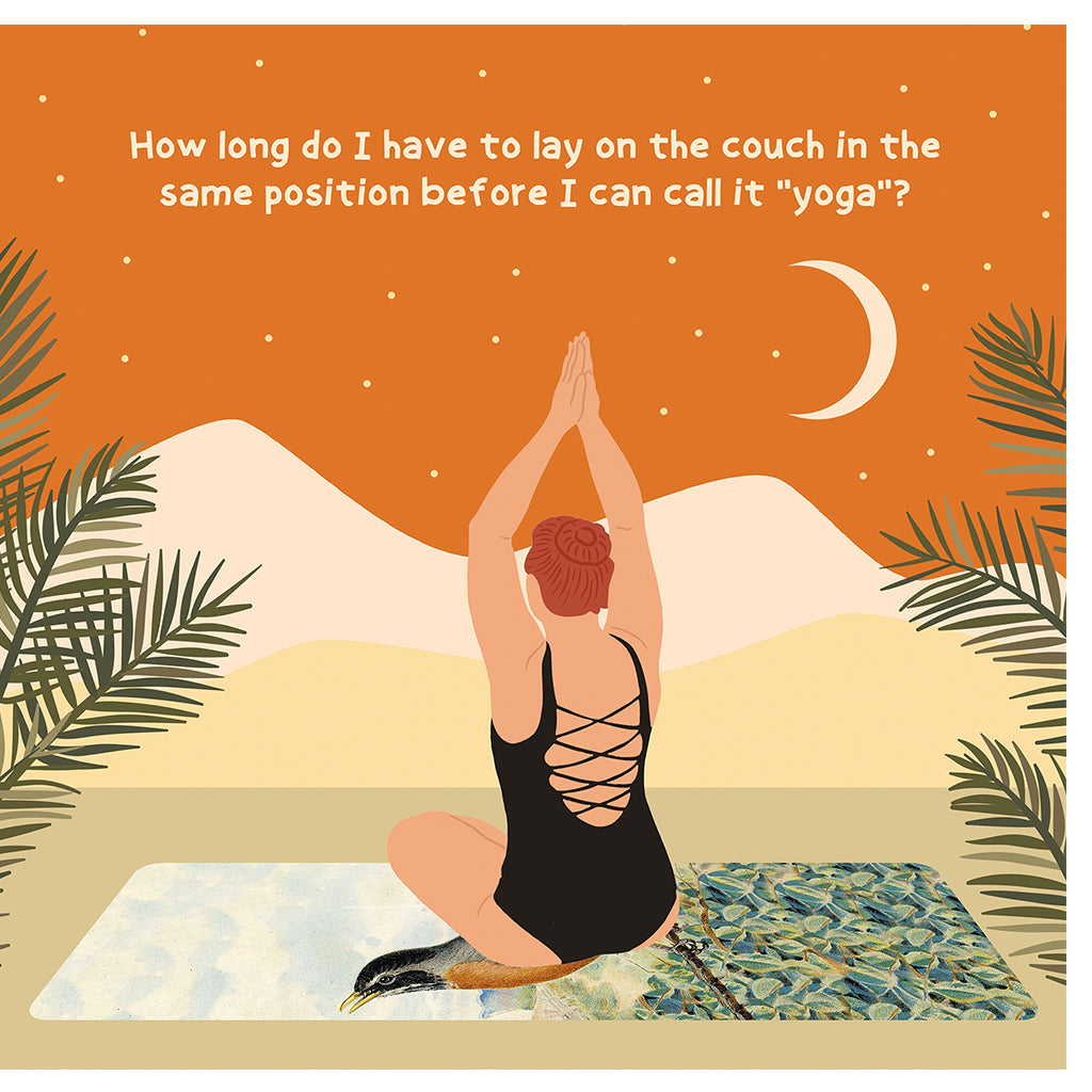 Call It Yoga Doodle Card