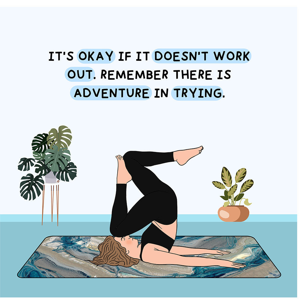 It's Okay If It Doesn't Work Out Doodle Card