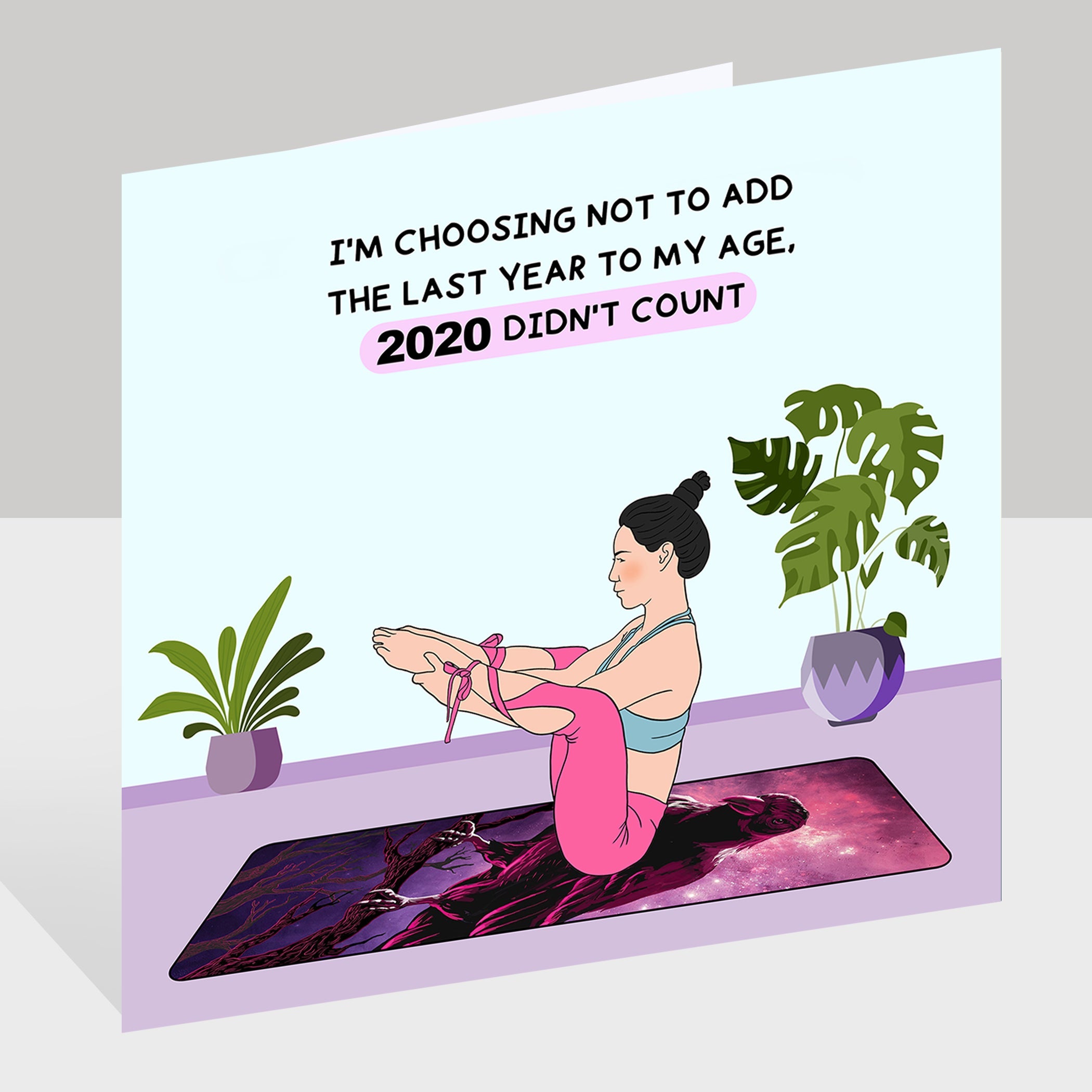 2020 Didn't Count Doodle Card