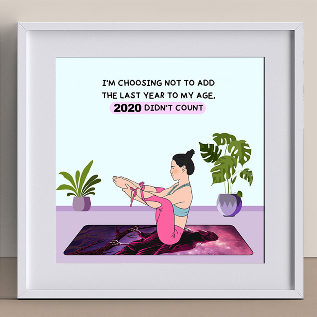 2020 Didn't Count Doodle Card