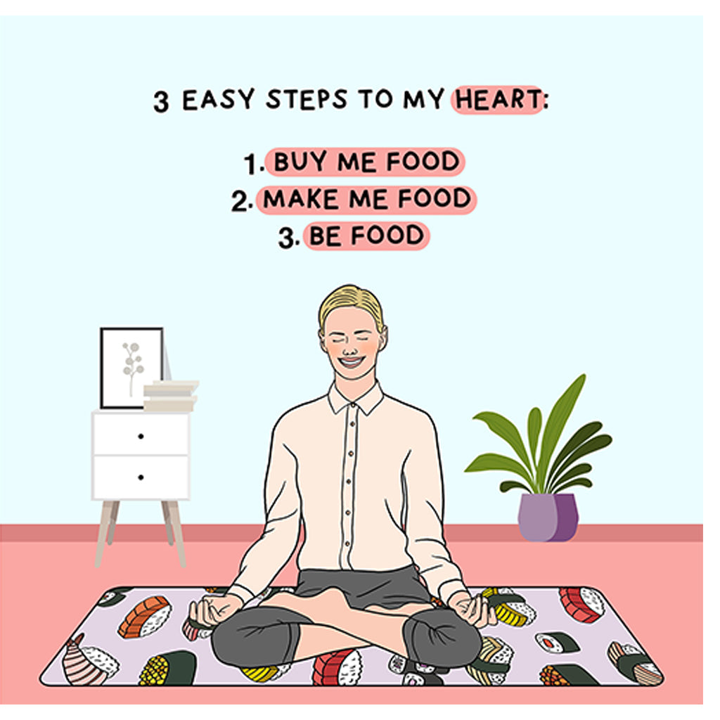 3 Easy Steps To My Heart Doodle Card