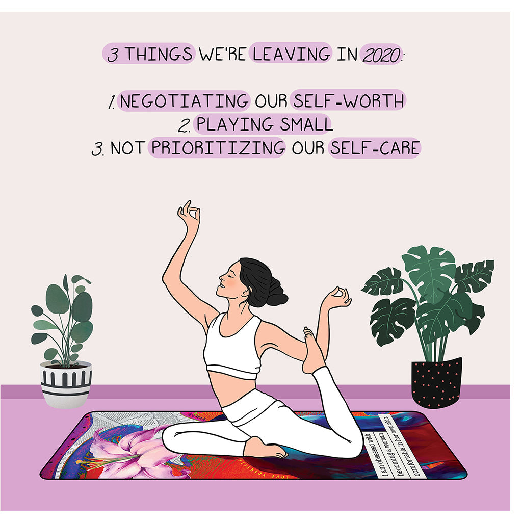 3 things were leaving in 2020 Doodle Card