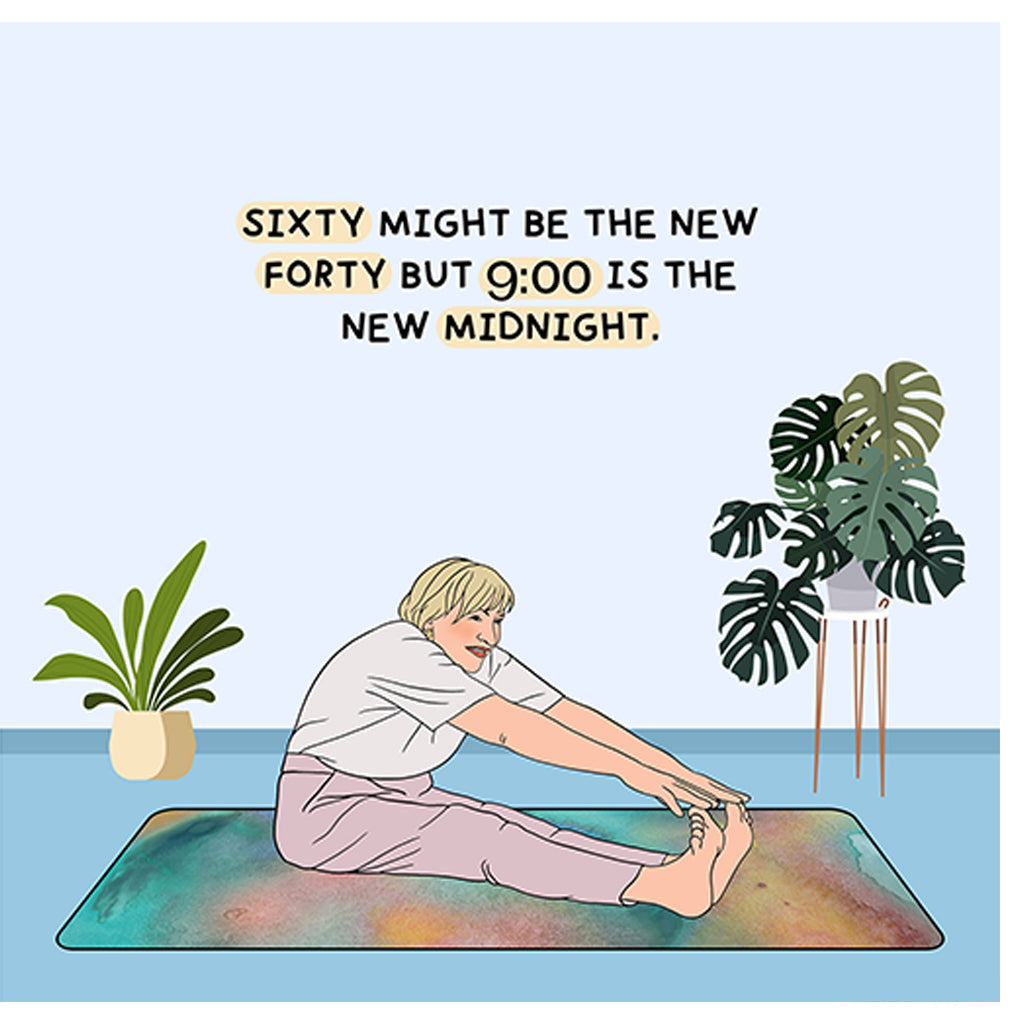 9 Is The New Midnight Doodle Card