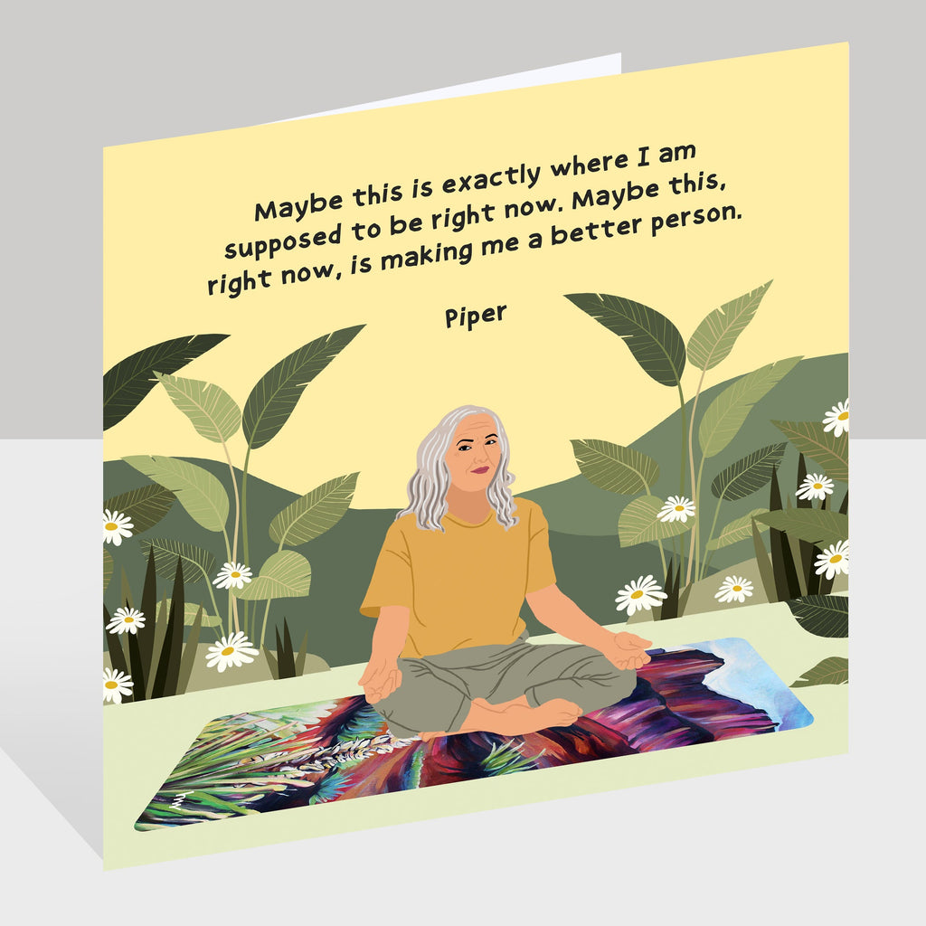 A Better Person Doodle Card