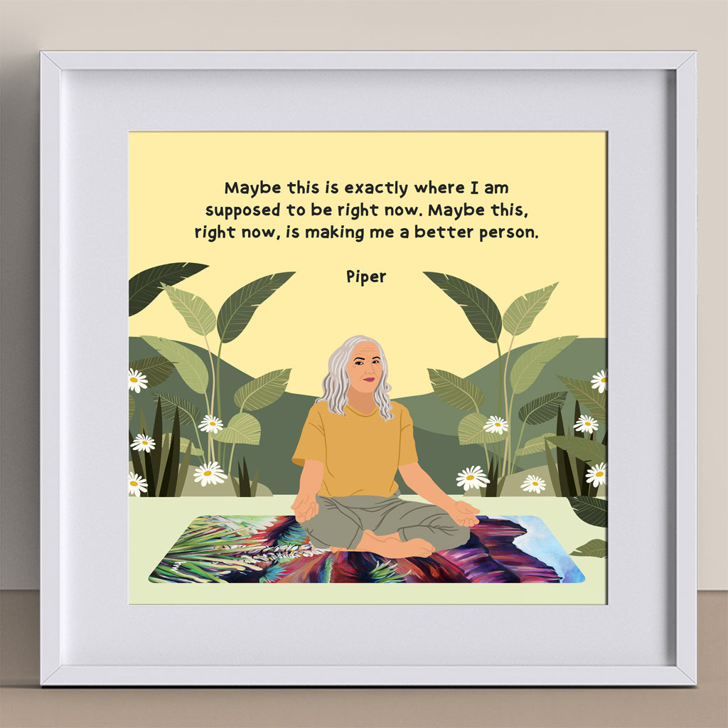 A Better Person Doodle Card