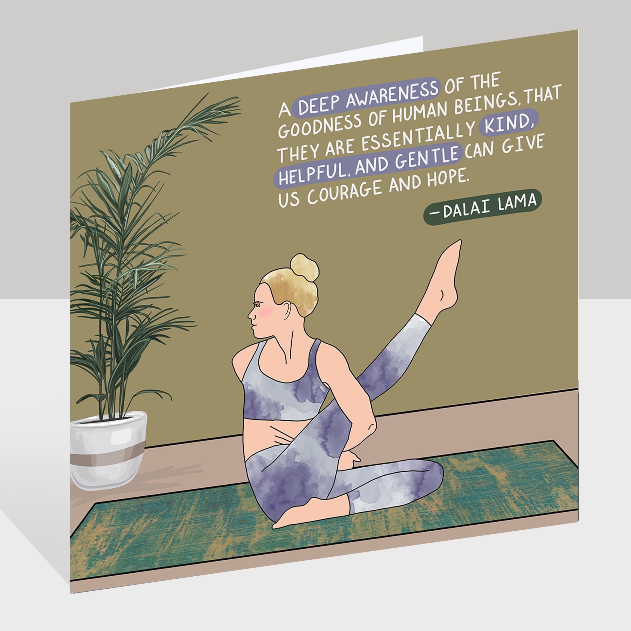 Deep Awareness Doodle Card