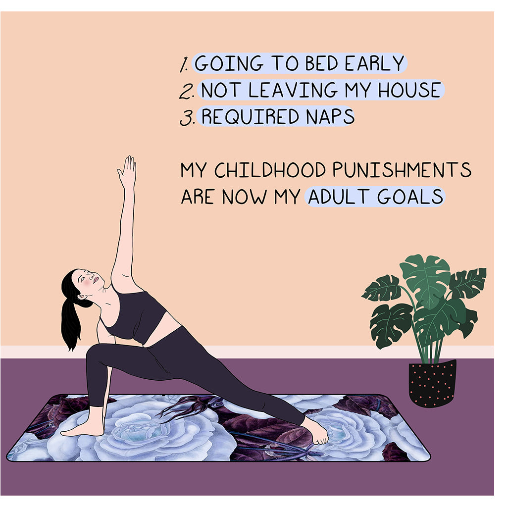 Adult Goals Doodle Card