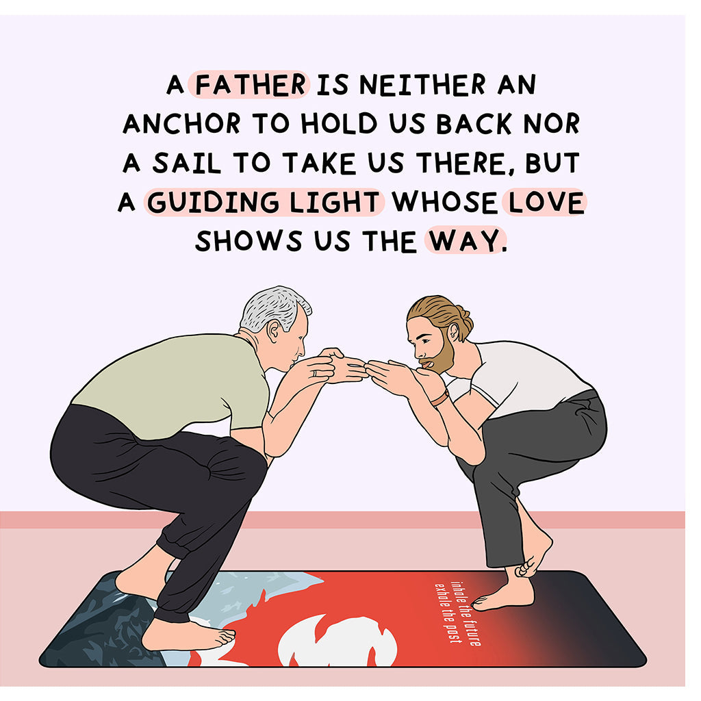 A Father Doodle Card