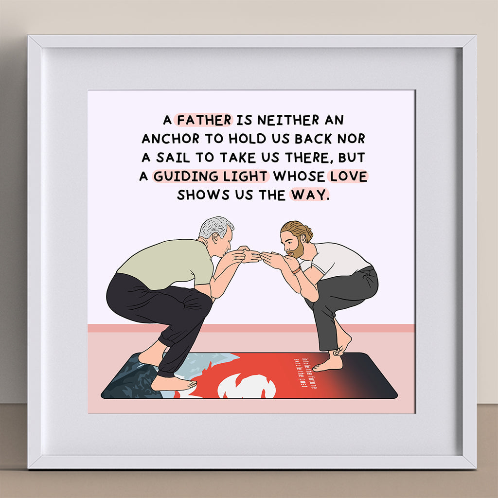 A Father Doodle Card