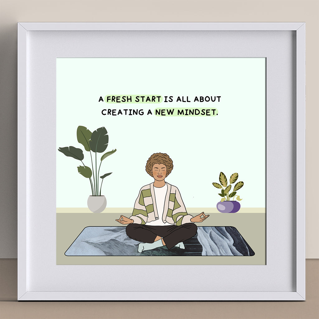 A Fresh Start Doodle Card