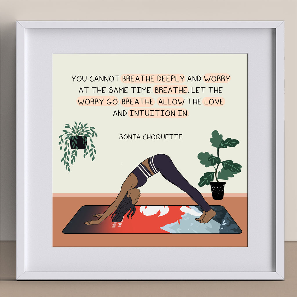 Allow Love and Intuition Doodle Card