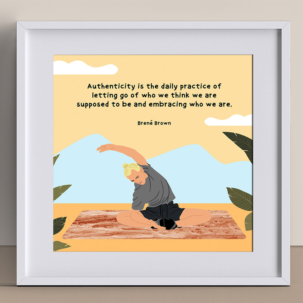 Authenticity Doodle Card