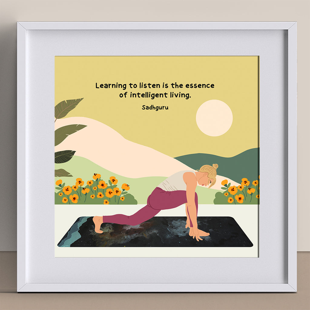 Learning To Listen Doodle Card