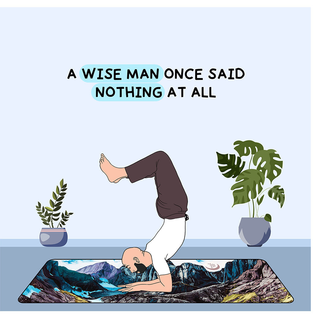 A Wise Man Doodle Card