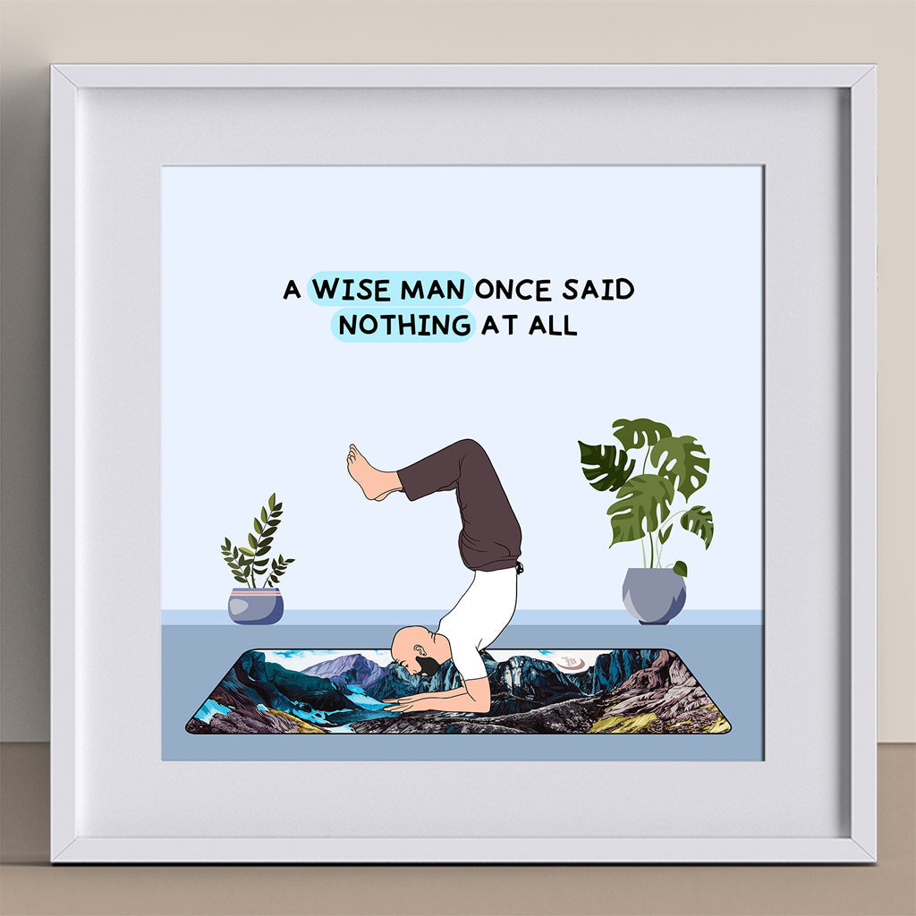 A Wise Man Doodle Card