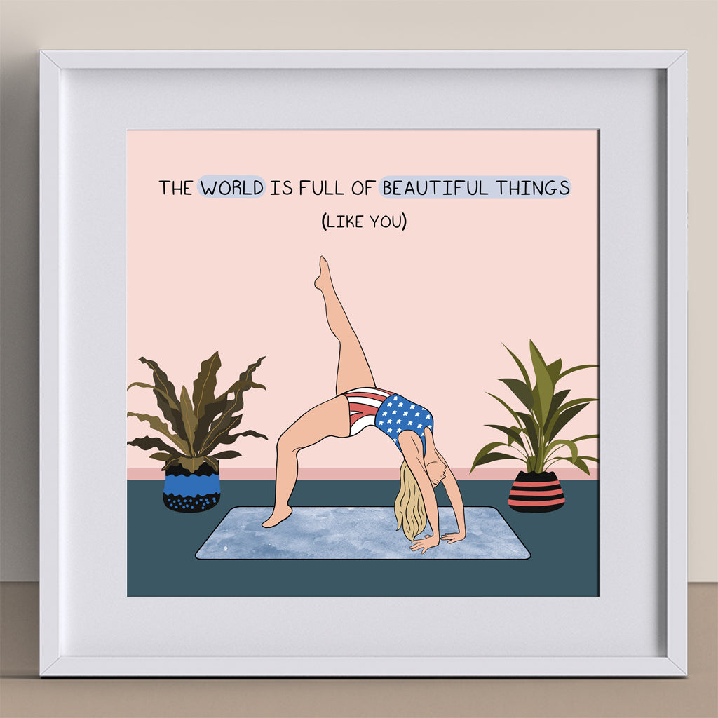 Beautiful Things Doodle Card