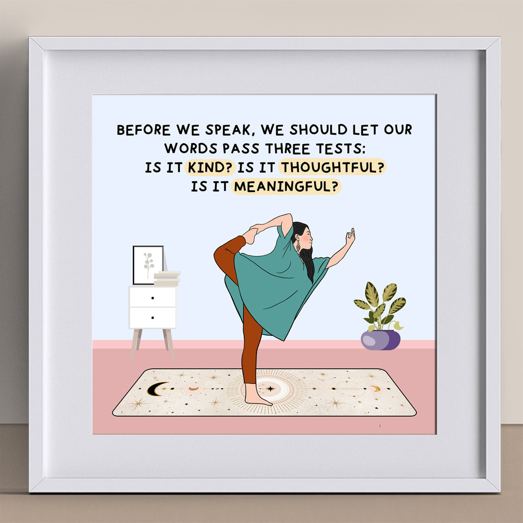Before We Speak Doodle Card