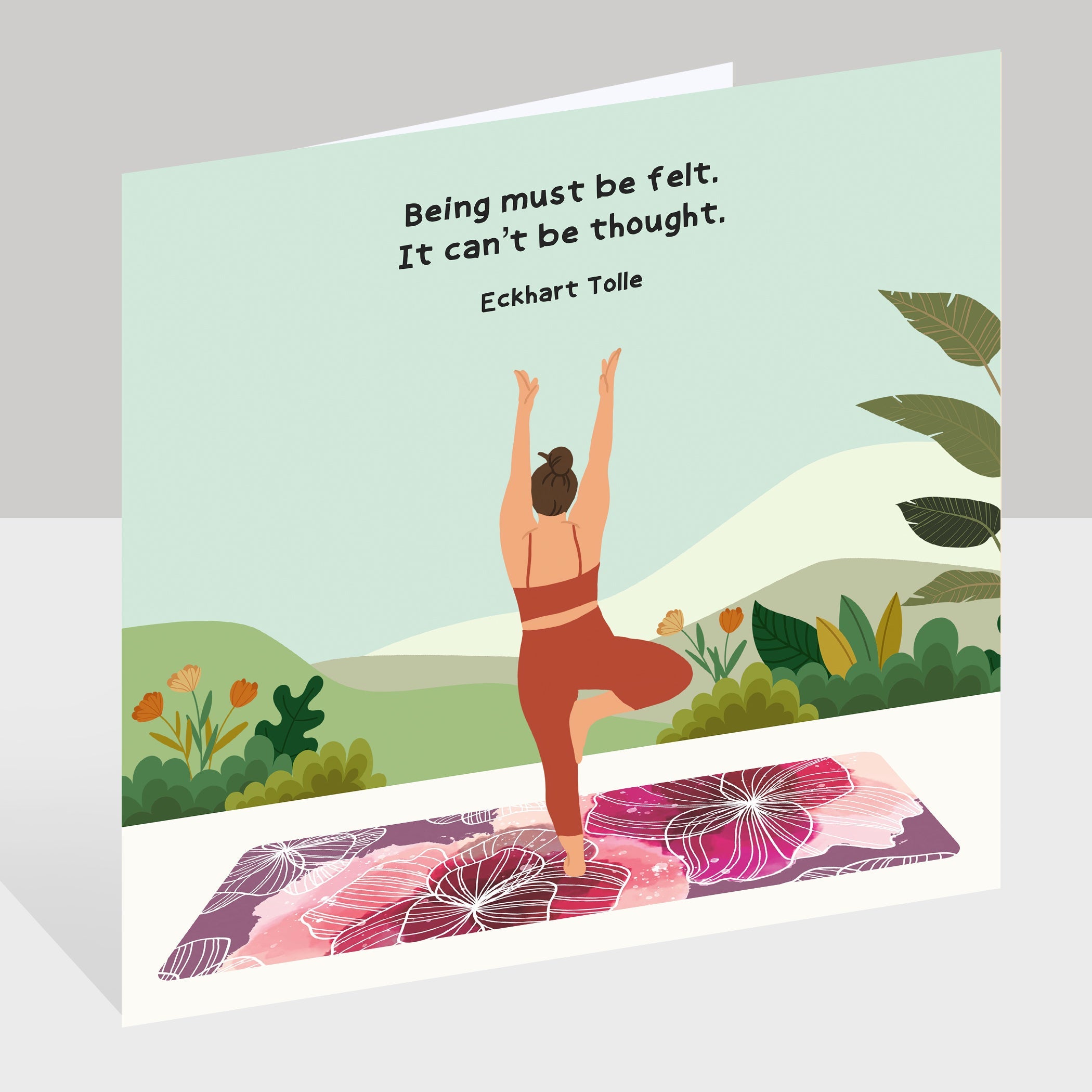 Being Must Be Felt Doodle Card