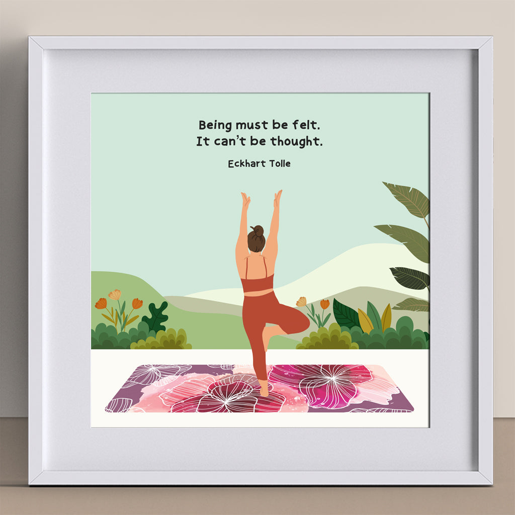 Being Must Be Felt Doodle Card