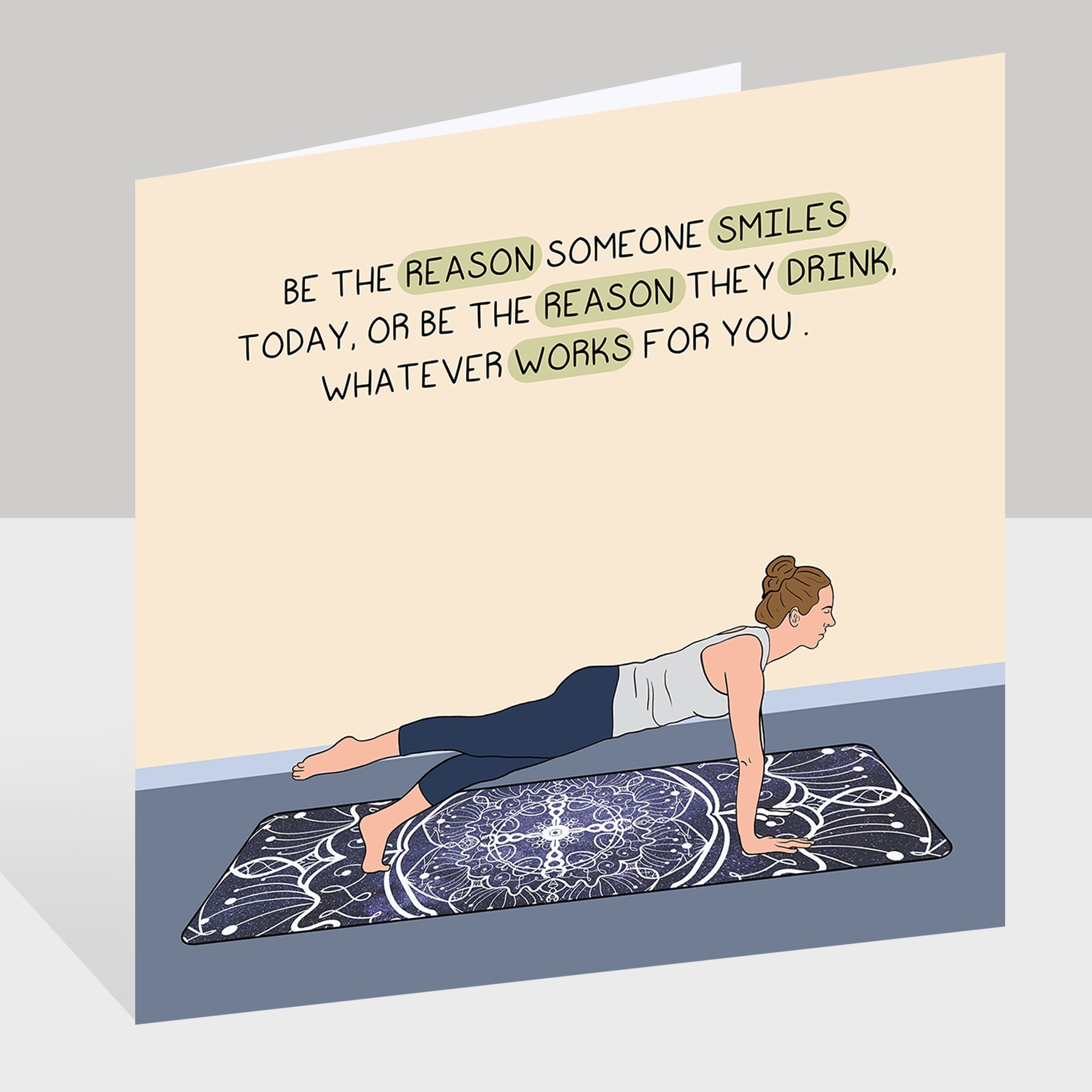 Be The Reason Doodle Card