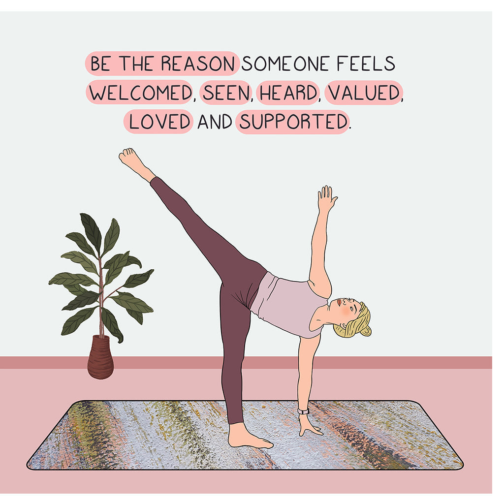 Be The Reason Someone Feels Doodle Card