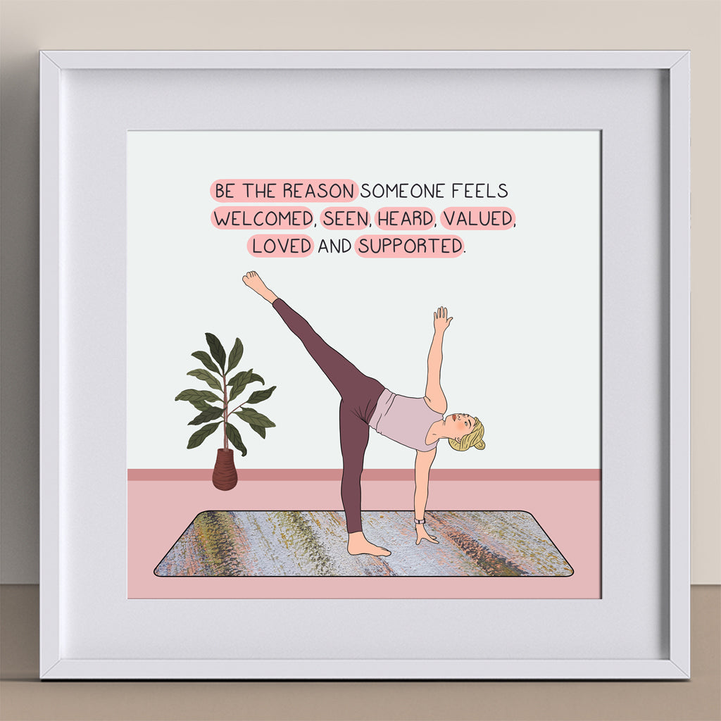 Be The Reason Someone Feels Doodle Card