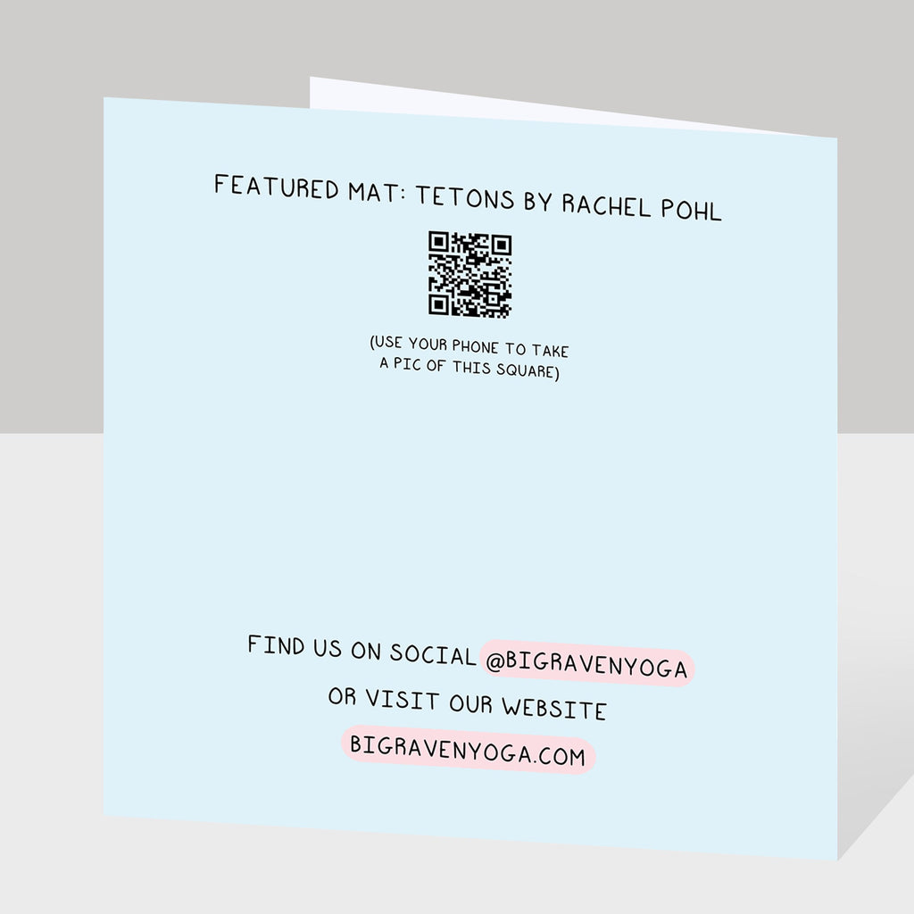 Be Well and Do Good Work by Rachel Pohl  Doodle Card