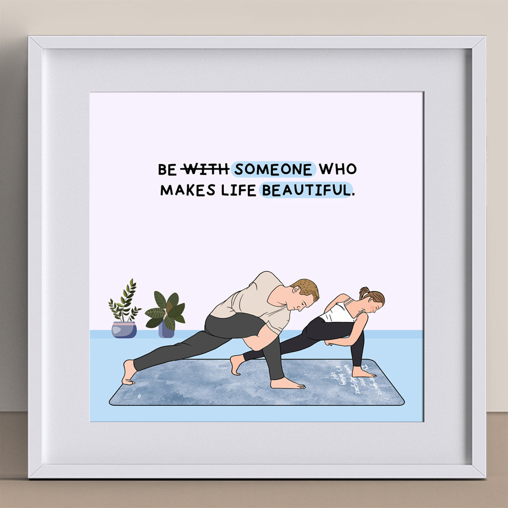 Be With Someone Doodle Card