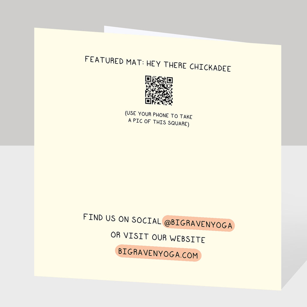 Blessings Sometimes Hide Themselves Doodle Card