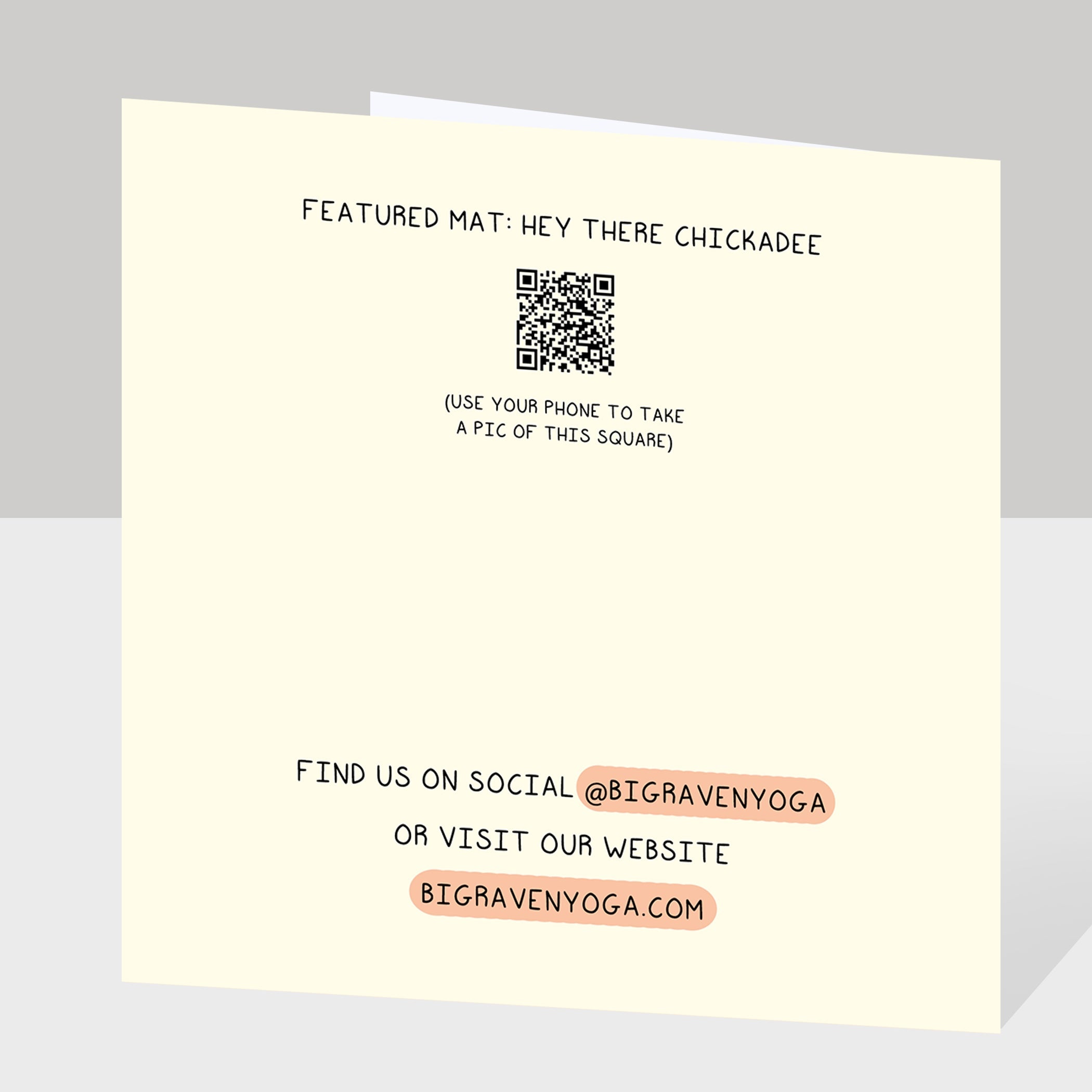Blessings Sometimes Hide Themselves Doodle Card