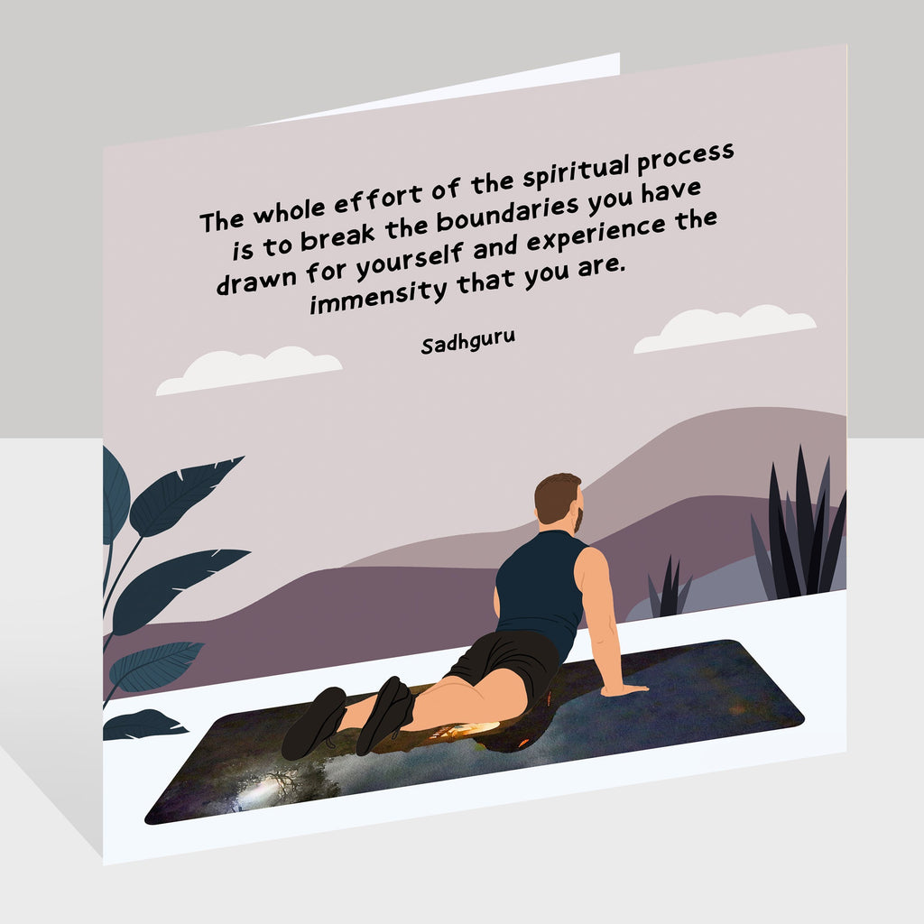 Break The Boundaries Doodle Card