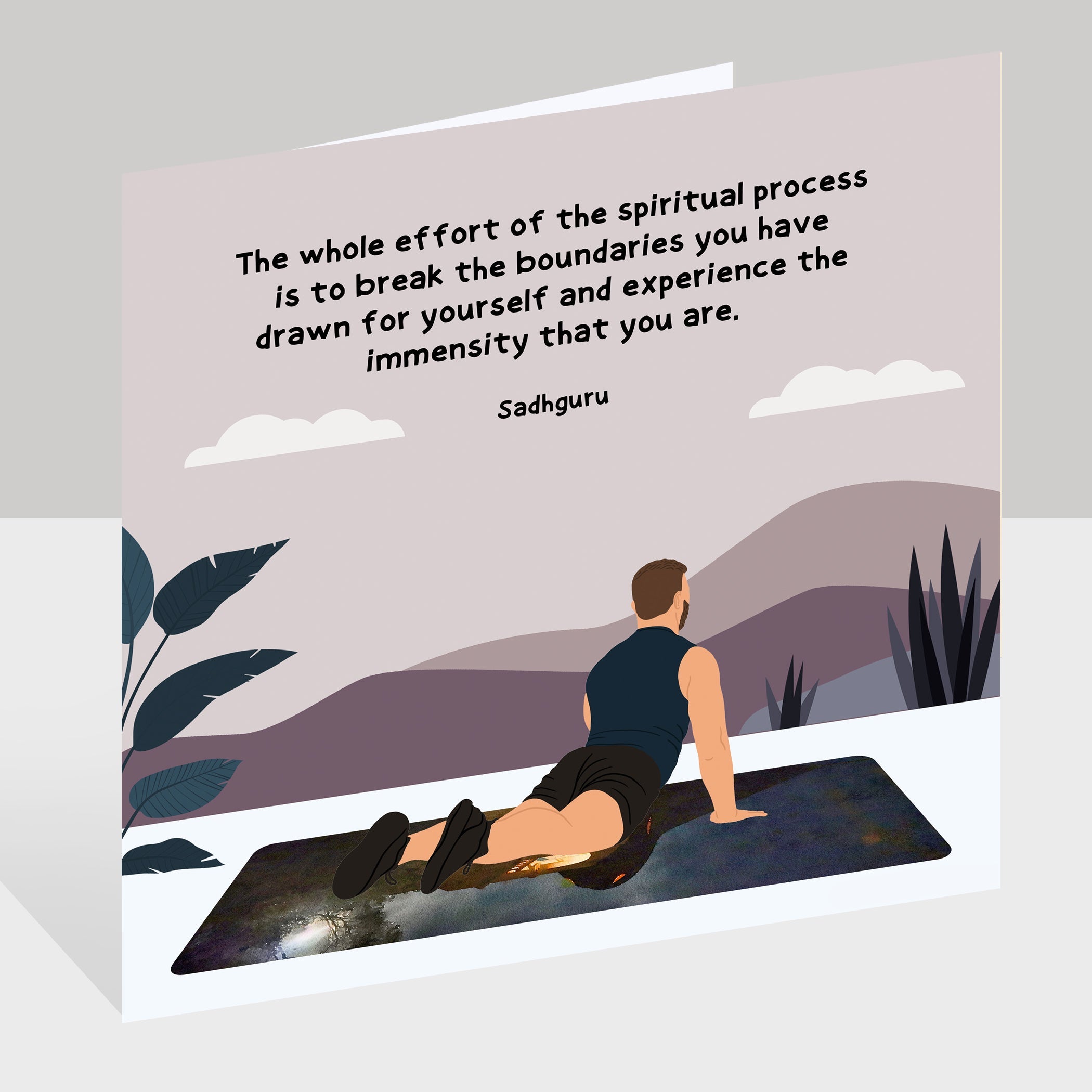 Break The Boundaries Doodle Card