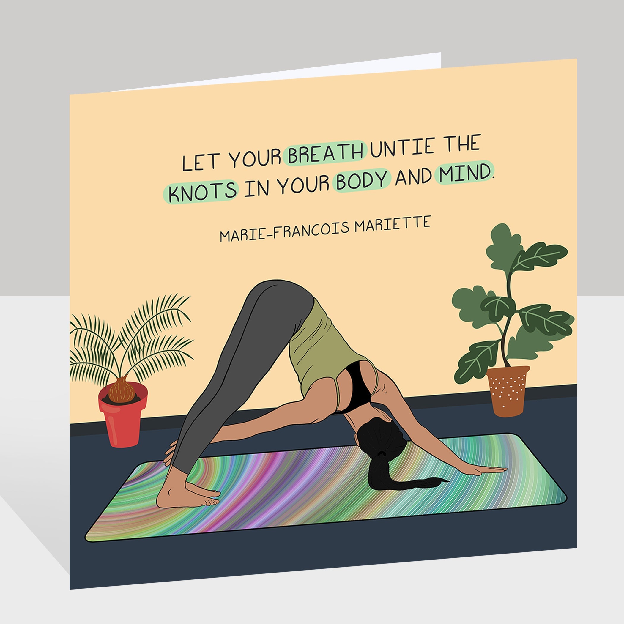 Breath Untie Doodle Card