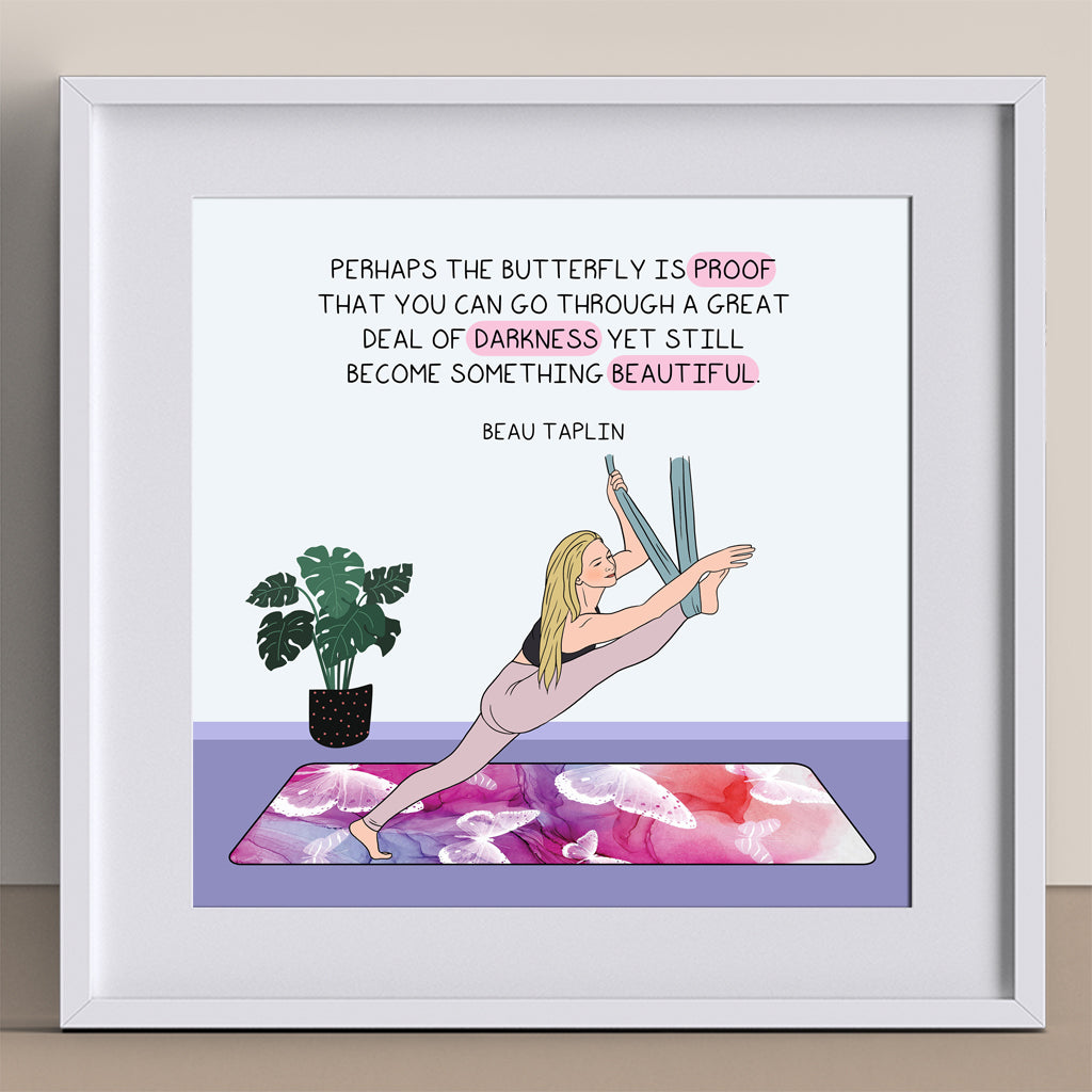 Butterfly is proof Doodle Card