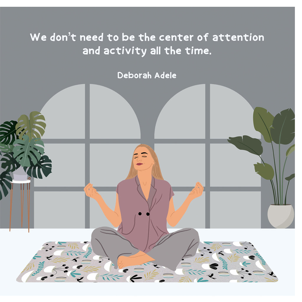 Center Of Attention Doodle Card
