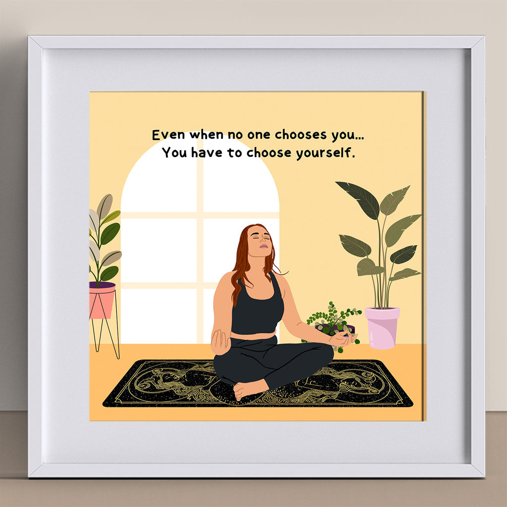 Choose Yourself Doodle Card