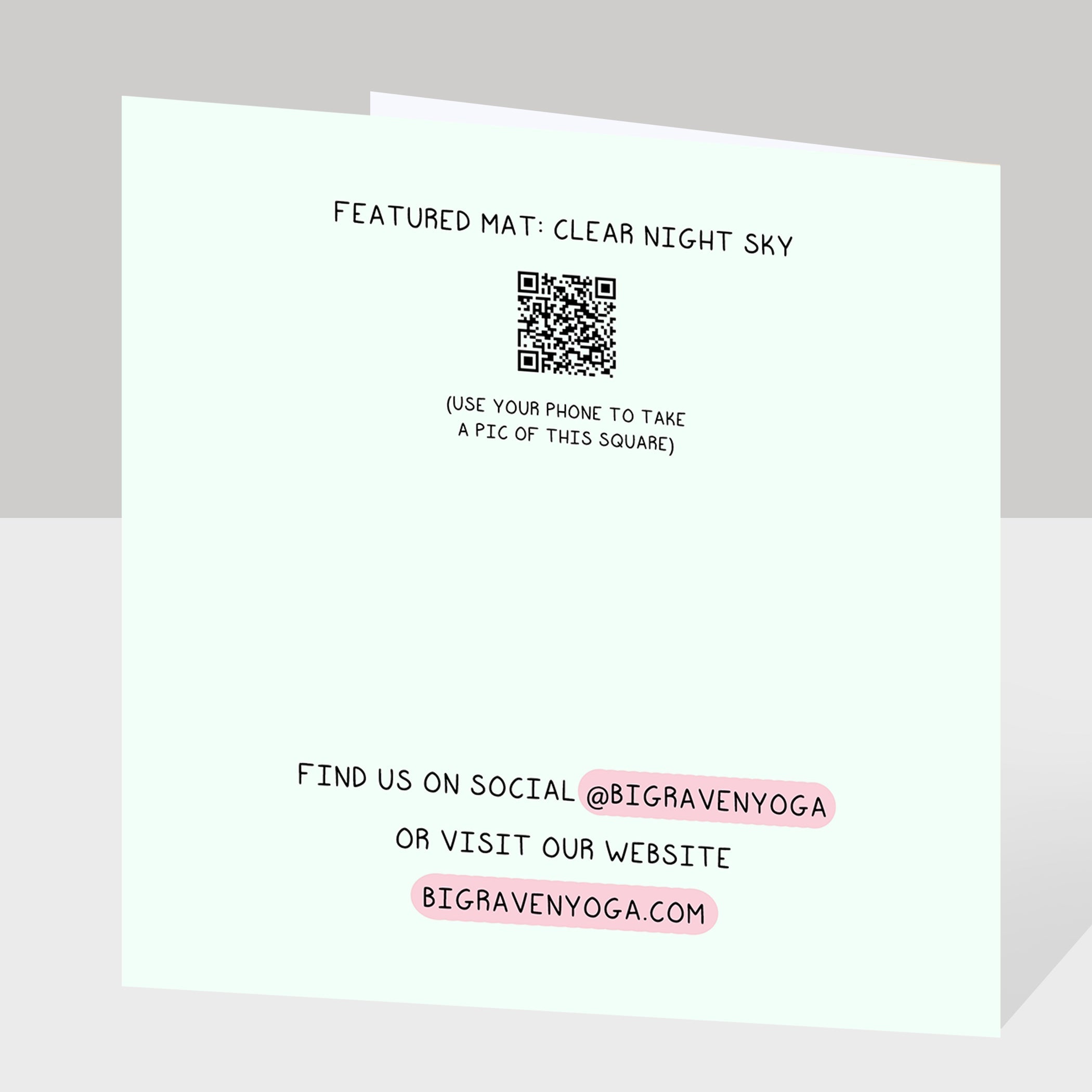 Chop Your Own Wood Doodle Card
