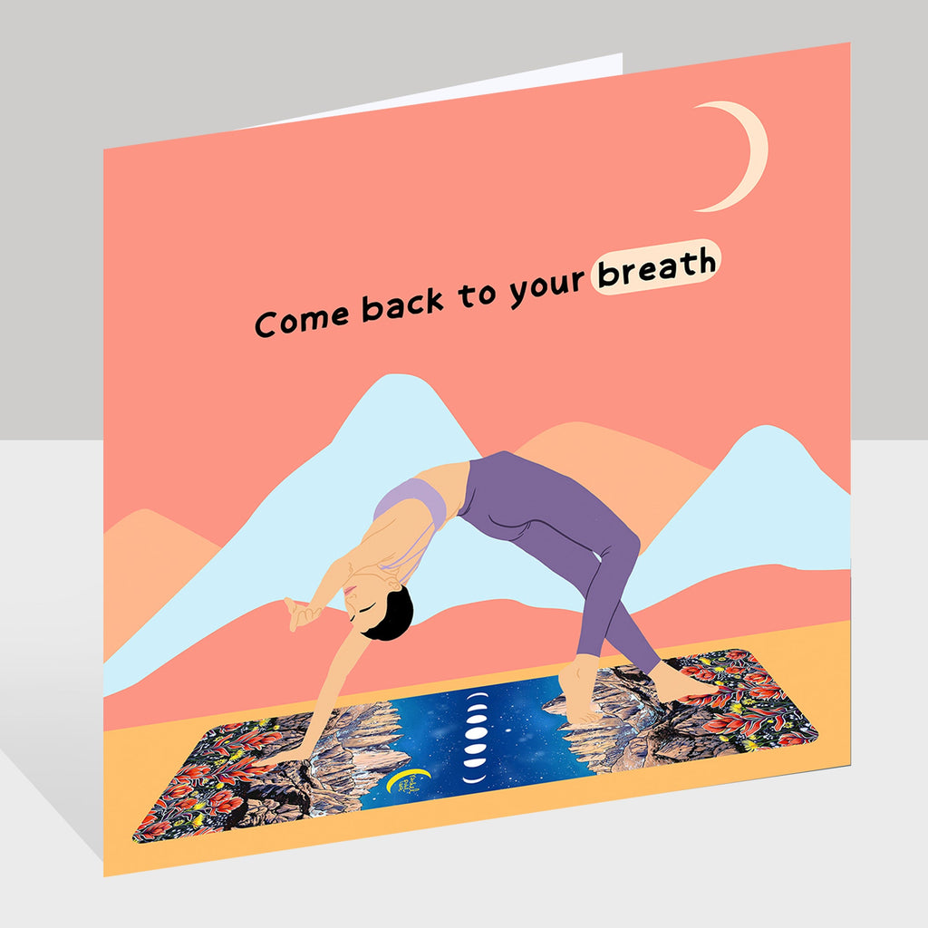 Come Back To Breath Doodle Card