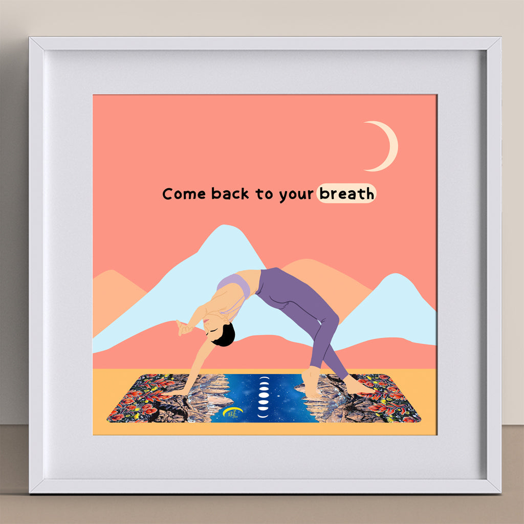 Come Back To Breath Doodle Card
