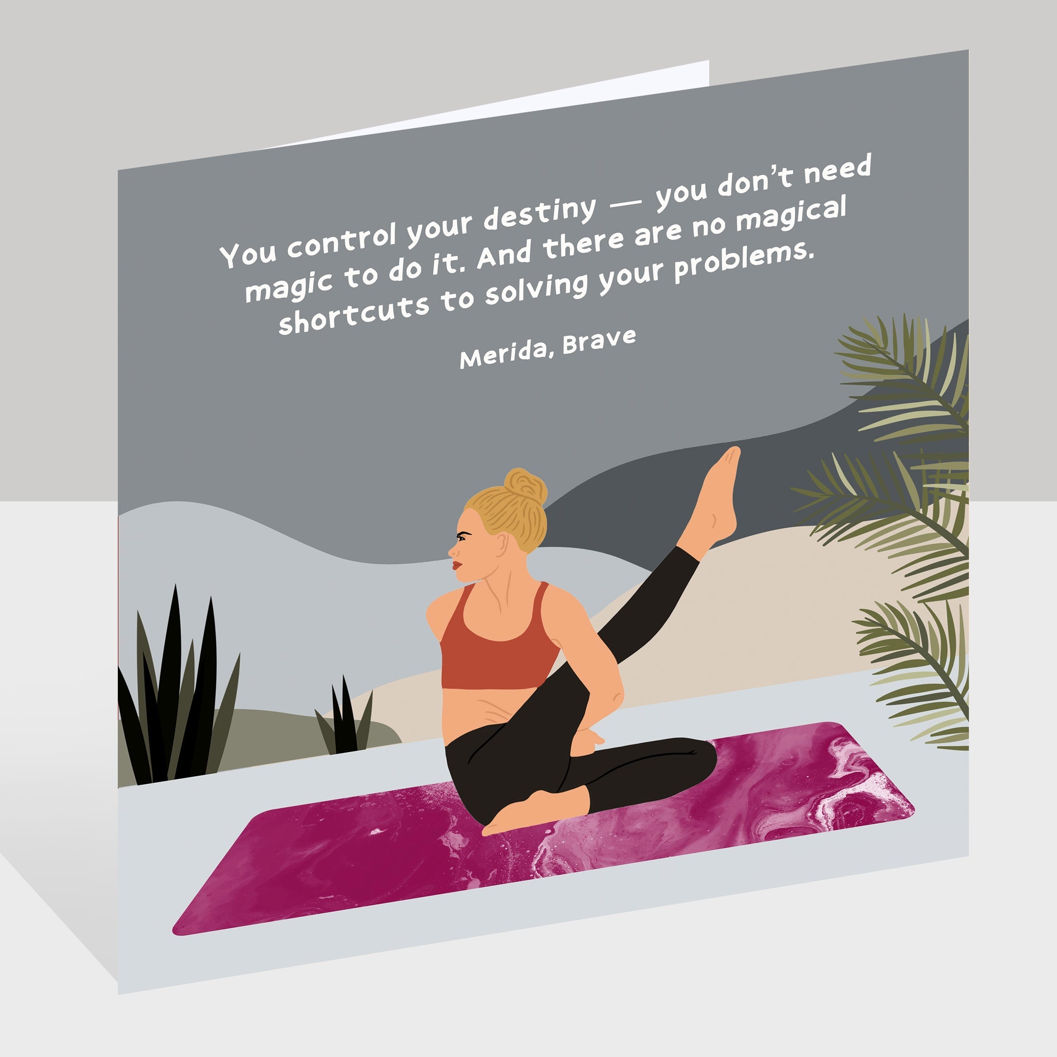 Control Your Destiny Doodle Card
