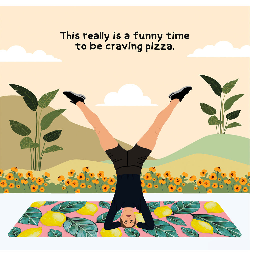 Craving Pizza Doodle Card