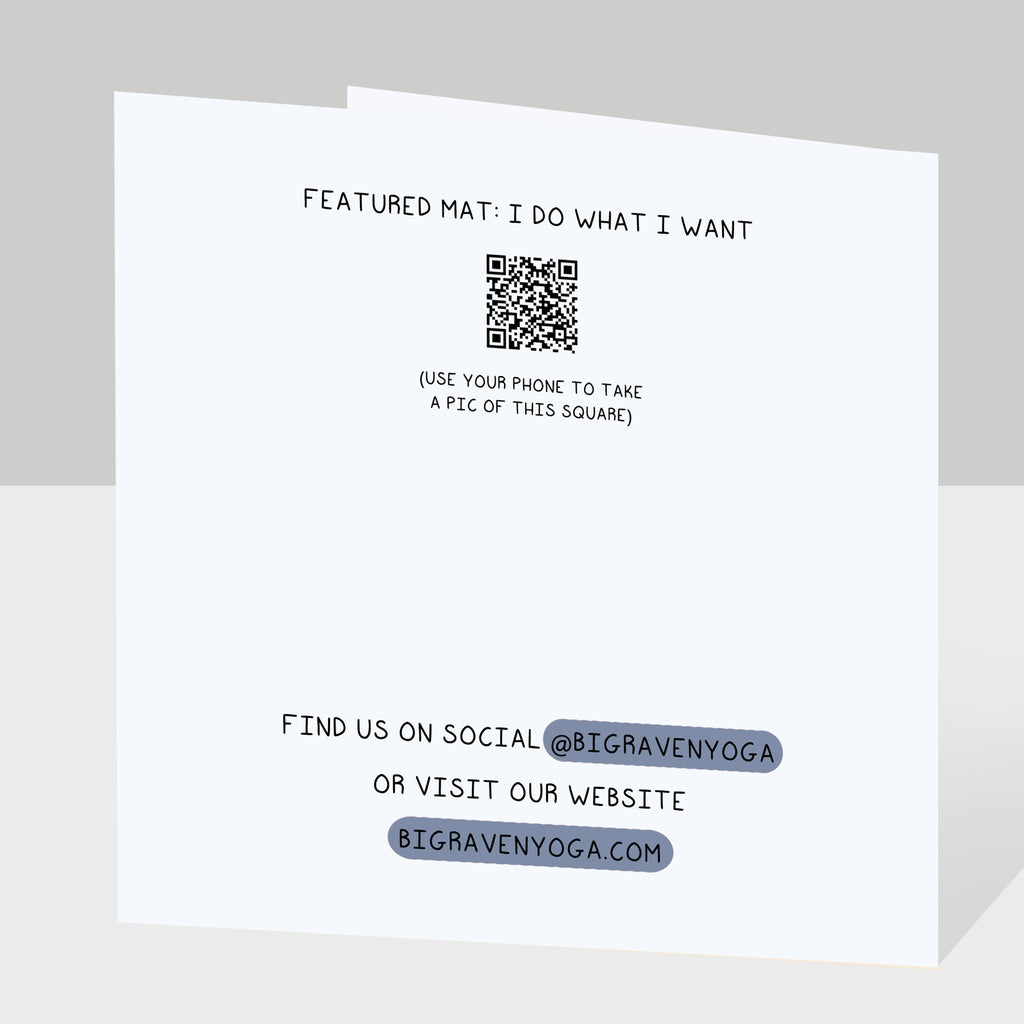 Decide For Yourself Doodle Card