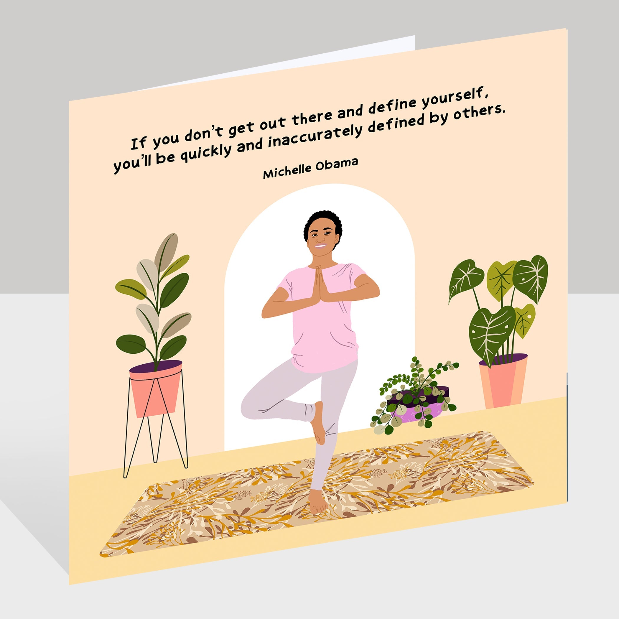 Define Yourself Doodle Card