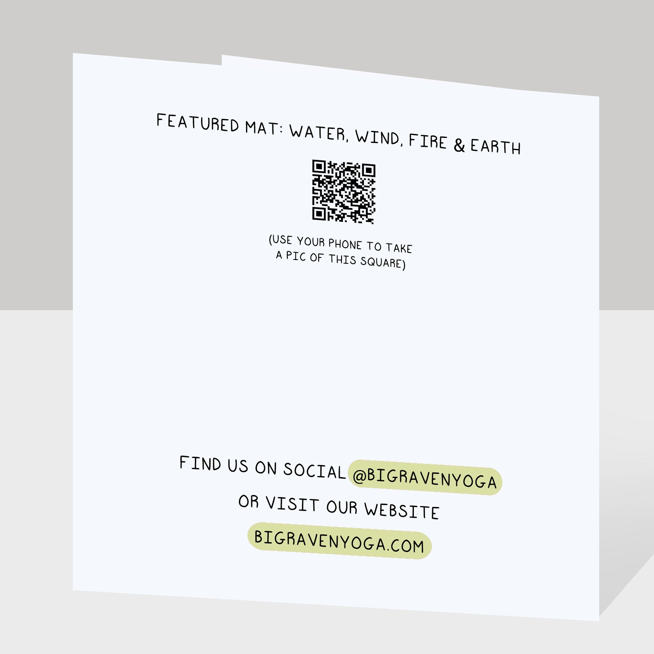 Delight Ourselves Doodle Card