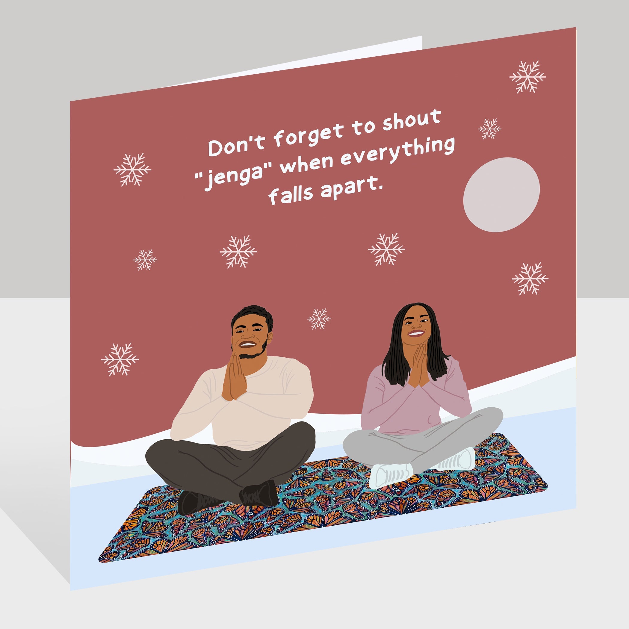 Don't Forget To Shout Doodle Card