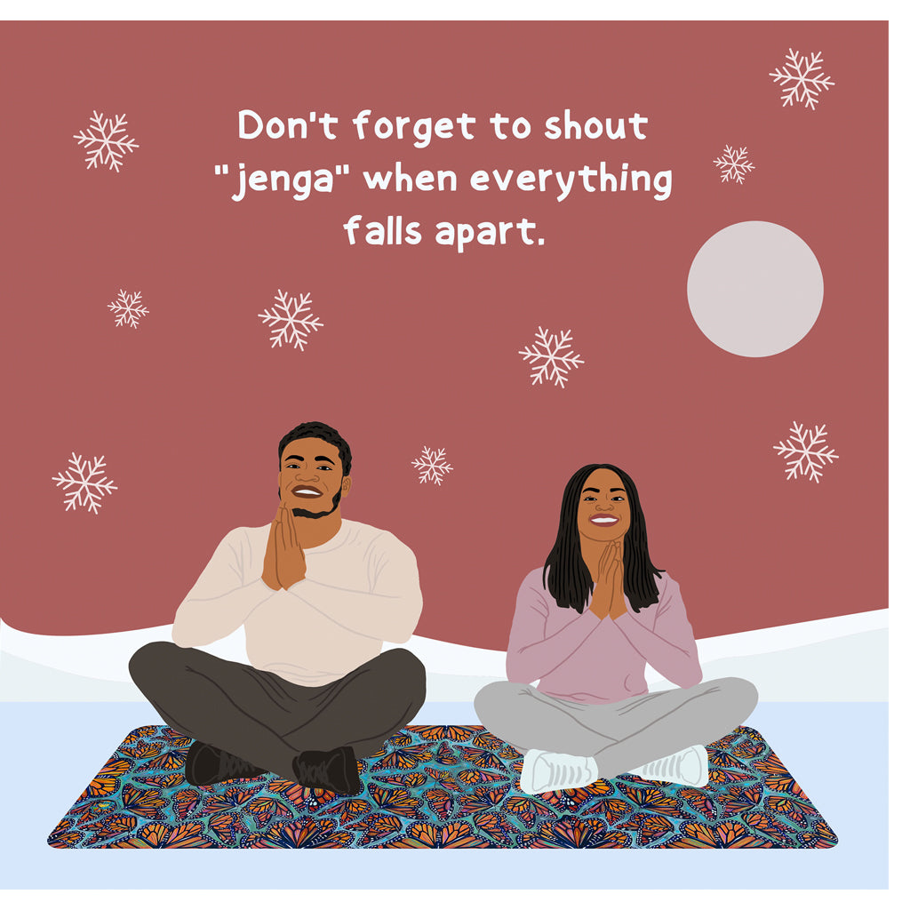 Don't Forget To Shout Doodle Card