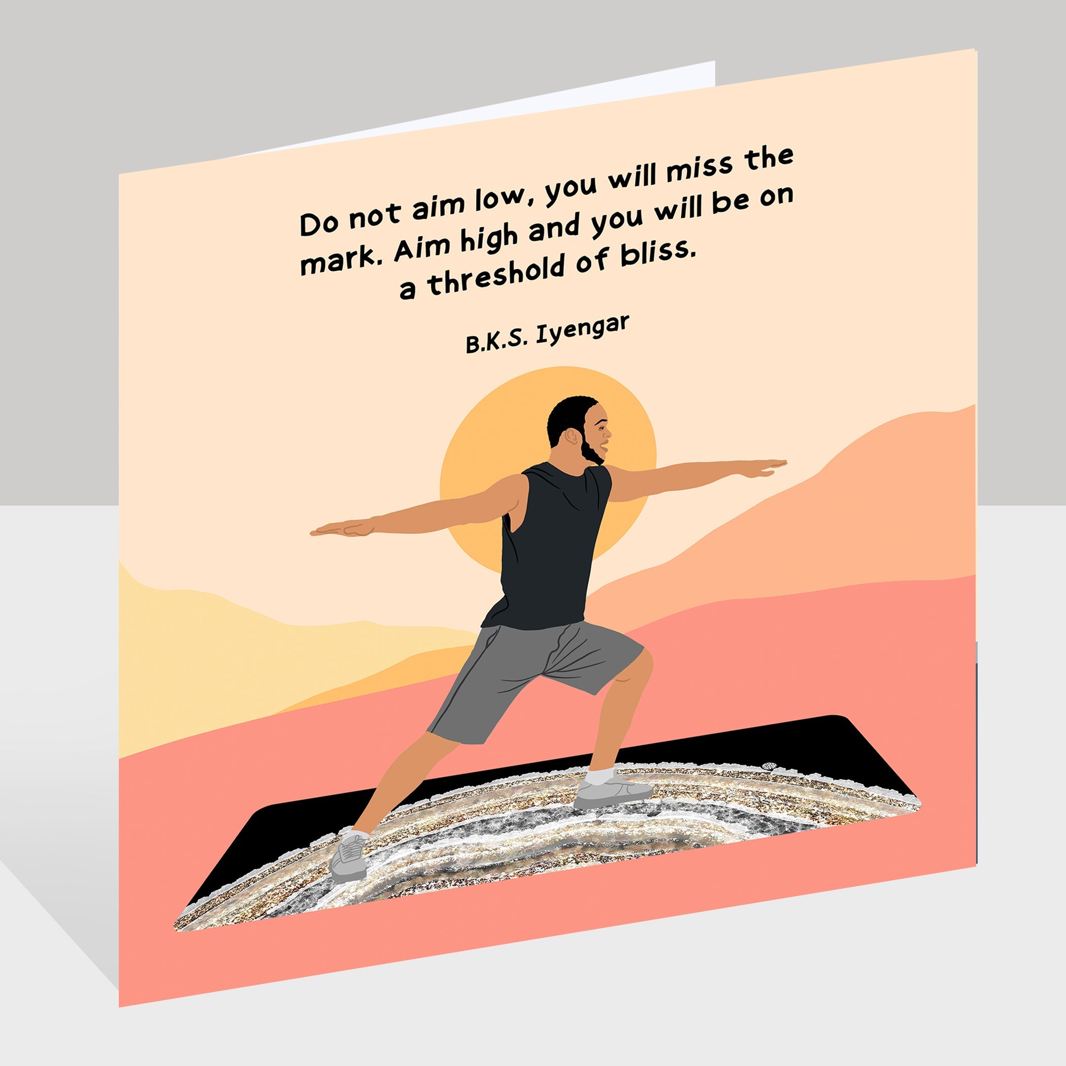 Do not aim low Doodle Card