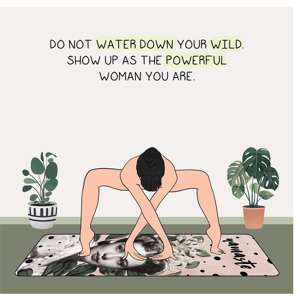 Do not water down your wild Doodle Card
