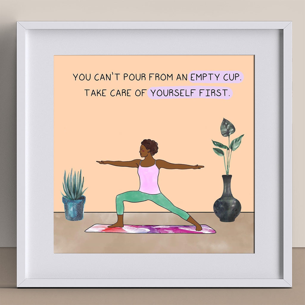 Take Care of Yourself Doodle Card