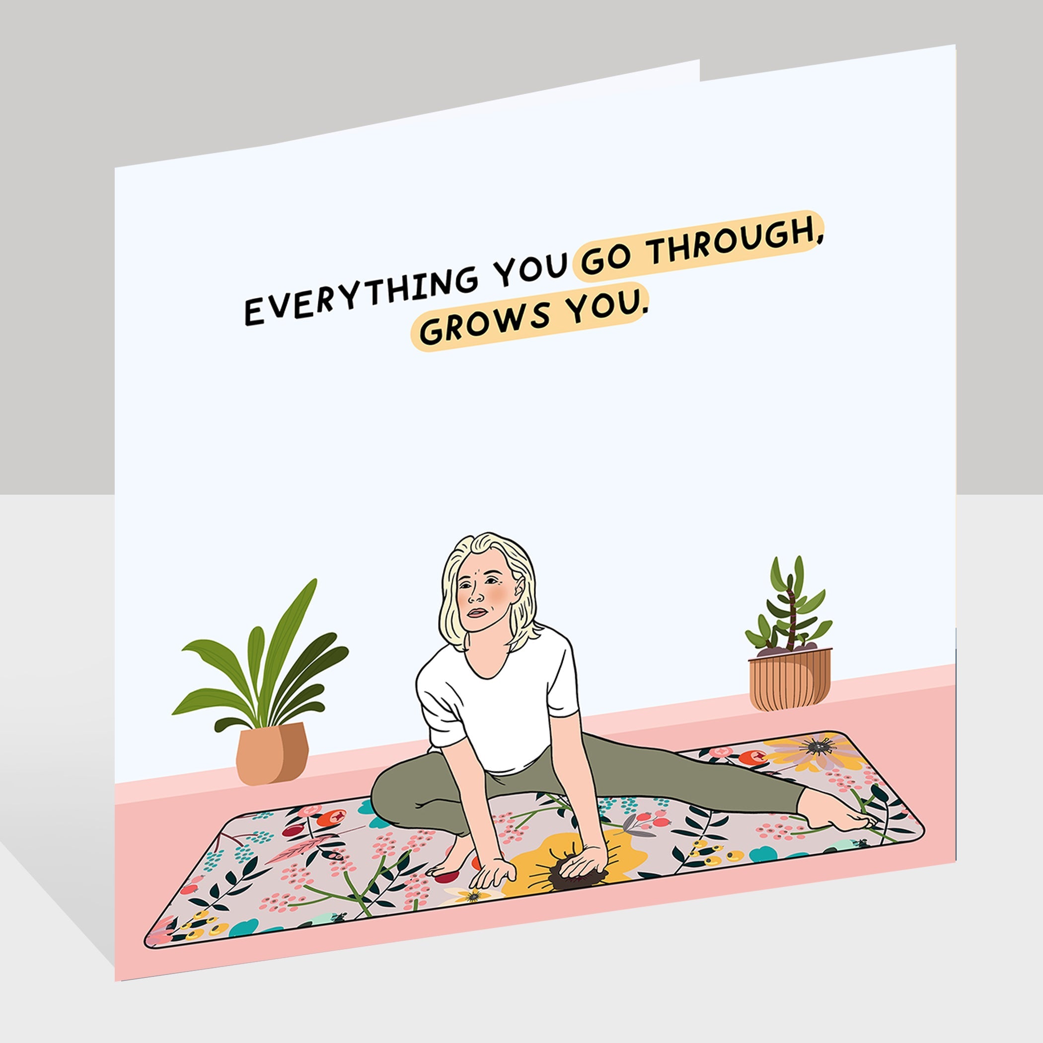 Everything You Go Through Doodle Card
